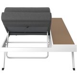 Bessagi Garden Vrtni Ležalnik Avolina, Temno Siva | Shoptok.si