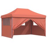 Šator za svadbe - šator za zabave Terakota 279 x 410 x 315 cm Oxford tkanina | shoptok.hr