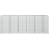  Gabion s 5 mm žicom i mrežom 5x5 cm 550x50x200 cm | shoptok.hr