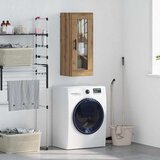 vidaXL Zidni ormarić Umjetnički hrast 34,5 x 34 x 90 cm | shoptok.hr