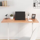 Stolna ploča svjetlosmeđa 100 x 60 x 2 cm tretirana hrastovina | shoptok.hr