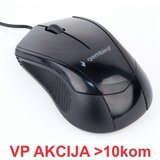 Gembird Miš GEMBIRD MUS-3B-02, optical, black, 1000dpi, 3 button | Eponuda.ba