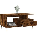  Stolić za kavu boja hrasta 90x49x45 cm konstruirano drvo Smeđa | Shoptok.si