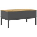  Stolić za kavu FLORO voštano sivi 99x55,5x45 cm od borovine | shoptok.hr