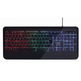 Gembird Tastatura KB-UML-03 Slim Rainbow backlight multimedia keyboard, USB, USA layout | Eponuda.ba