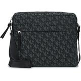 Calvin Klein Jeans Torbice SLOUCHED MONOGRAM ZIP FLIGHT BAG Črna | Shoptok.si
