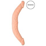 REALROCK Double Dong 14 - dupli dildo (36cm) - prirodni | shoptok.hr