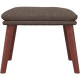  Tabure smeđi 45 x 29,5 x 35 cm od tkanine | shoptok.hr