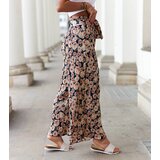 Gemre Navy wide pleated trousers Aberdeen | shoptok.hr