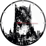 DC Gloss Wall Clock Batman 002 | Eponuda.ba