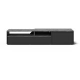 TemaHome Črna TV omarica v betonskem dekorju 180x38 cm Verone – | Shoptok.si