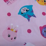 Jerry Fabrics Rožnata bombažna otroška posteljnina za otroško posteljico 100x135 cm Gabby's Dollhouse – | Shoptok.si