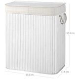  Koš za veš GUS, beo | Eponuda.com