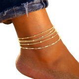 IZMAEL Set narukvica za nogu DA - 26952 - Zlatna | shoptok.hr