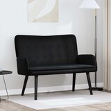  Kauč za dvoje Crna 115 x 61 x 87 cm Baršun | shoptok.hr