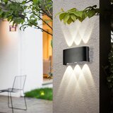  Brilagi - spoljašnje LED zidno svetlo FLAREBOX LED/6W/230V crna IP65 | Eponuda.com