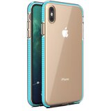  Futrola Spring clear TPU za Apple iPhone XS Max - Tirkizna KP8628 | Shoptok.si