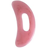 INF Rezinski Gua Sha masažna plošča za obraz in telo, ukrivljen dizajn Pink, (5000339429) | Shoptok.si