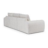 Rodier Svetlo siva sedežna garnitura iz tkanine bouclé 287 cm Mirel – | Shoptok.si