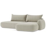 Makamii Bež sklopiva kutna garnitura (s desnim kutom/s ležaljkom) Hale – | shoptok.hr