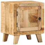  Noćni ormarić 40x32x46 cm Puno drvo Grubo Mango | shoptok.hr