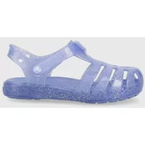 Crocs Otroški sandali ISABELLA SANDAL vijolična barva