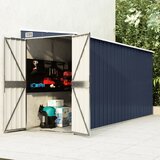 vidaXL Vrtna lopa antracitna 118x382x178 cm jeklo Cene