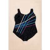 Fenzy Plus Size Kopalke S Črtami, Črne | Shoptok.si