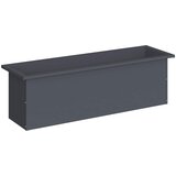  Vrtna posuda za sadnju s LED svjetlom Antracit 30 x 100 x 30 cm Slike