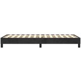  Za krevet s oprugama crni 90x190 cm baršunasti | shoptok.hr