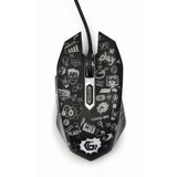 Gembird 6B GRAFIX 01 6 button optical LED mouse, black Cene