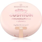 Essence silky CUSHION FOUNDATION tekoči puder v gobici s srednjo prekrivnostjo odtenek 120 12 g | Shoptok.si