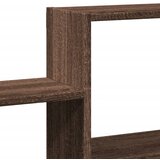  Zidna polica boja smeđeg hrasta 96x18x60 cm konstruirano drvo | shoptok.hr