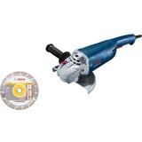 Bosch professional gws 20-230 p 06018C1104 kotni brusilnik 230 mm vklj. rezalna plošča 2000 w, (21506792) Cene