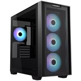 Asus A21 PLUS TG ARGB BLACK4x 120mm ARGB fans, microATXMini-ITX, | Eponuda.ba