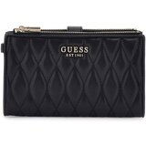 Guess Denarnice Valla Slg Dbl Zip Organizer Črna Cene