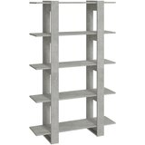 Maison Chic Knjižna omara - Knjižni regal betonsko siva 100x30x160 cm, (21723261) Cene