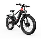 Duotts električno kolo F26 1500W dvojni motor, 48V 20Ah baterija, 26x4.0, hidravlične zavore 26*4.0 debele pnevmatike gorsko kolo, (21738619) Cene