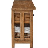  Komoda od masivnog drva mahagonija 100 x 30 x 50 cm | shoptok.hr