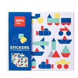 Apli Igra sa nalepnicama-Životinje geometrijski oblici Cene
