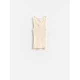 Reserved LADIES` SINGLET - krem Cijene