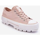 Big Star Fabric Sneakers on Big Star LL274151 Nude | shoptok.hr