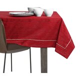 AmeliaHome Stolnjak Vesta s man&amp;scaron;etom i obrubom 120x240 cm, bordo Slike
