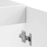 vidaXL Osnovna omarica za umivalnik Kalmar bela 80x46x81,5 cm | Shoptok.si