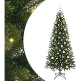 vidaXL Umestno božično drevo med 300 LED Zelena 180 cm PE in PVC, (5000067664) | Shoptok.si