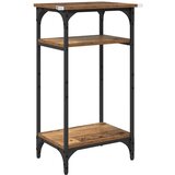 vidaXL Bocni stol Staro drvo 40 x 30 x 75 cm Konstruirano drvo | shoptok.hr