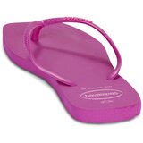 Havaianas Japonke SQUARE LOGO POP UP Rožnata | Shoptok.si