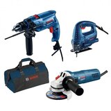 Bosch GSB 550 + GWS 750 + GST 700 + torba | Eponuda.ba