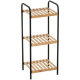 Casa Selección Bambusov regal v črni in naravni barvi30x75 cm – Cene