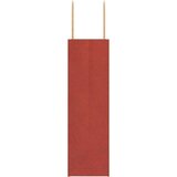  Papirnate vrećice 250 kom s ručkama crvene 21x11x36 cm | shoptok.hr